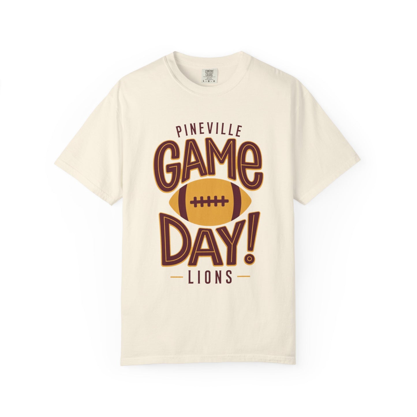 Pineville Lions Game Day Comfort Colors Tee