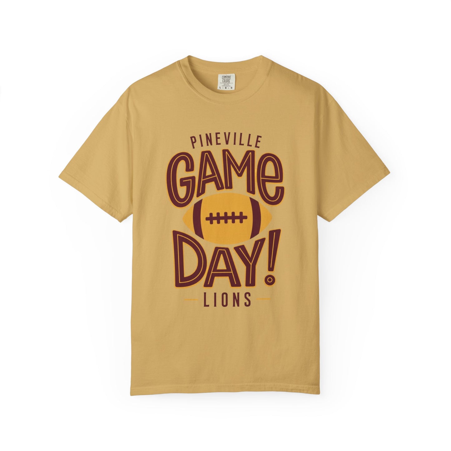 Pineville Lions Game Day Comfort Colors Tee