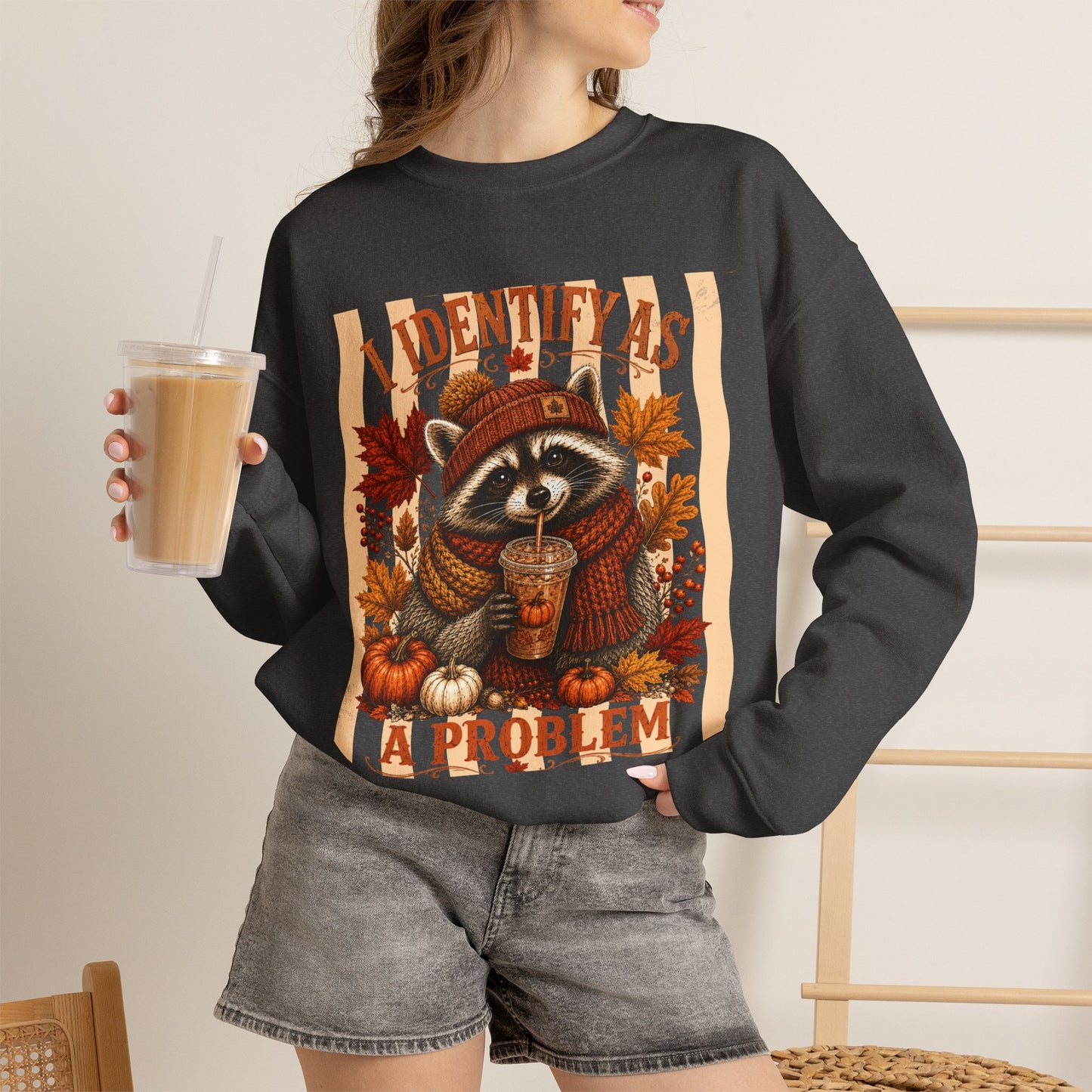 I Identify As a Problem | Crewneck Sweatshirt