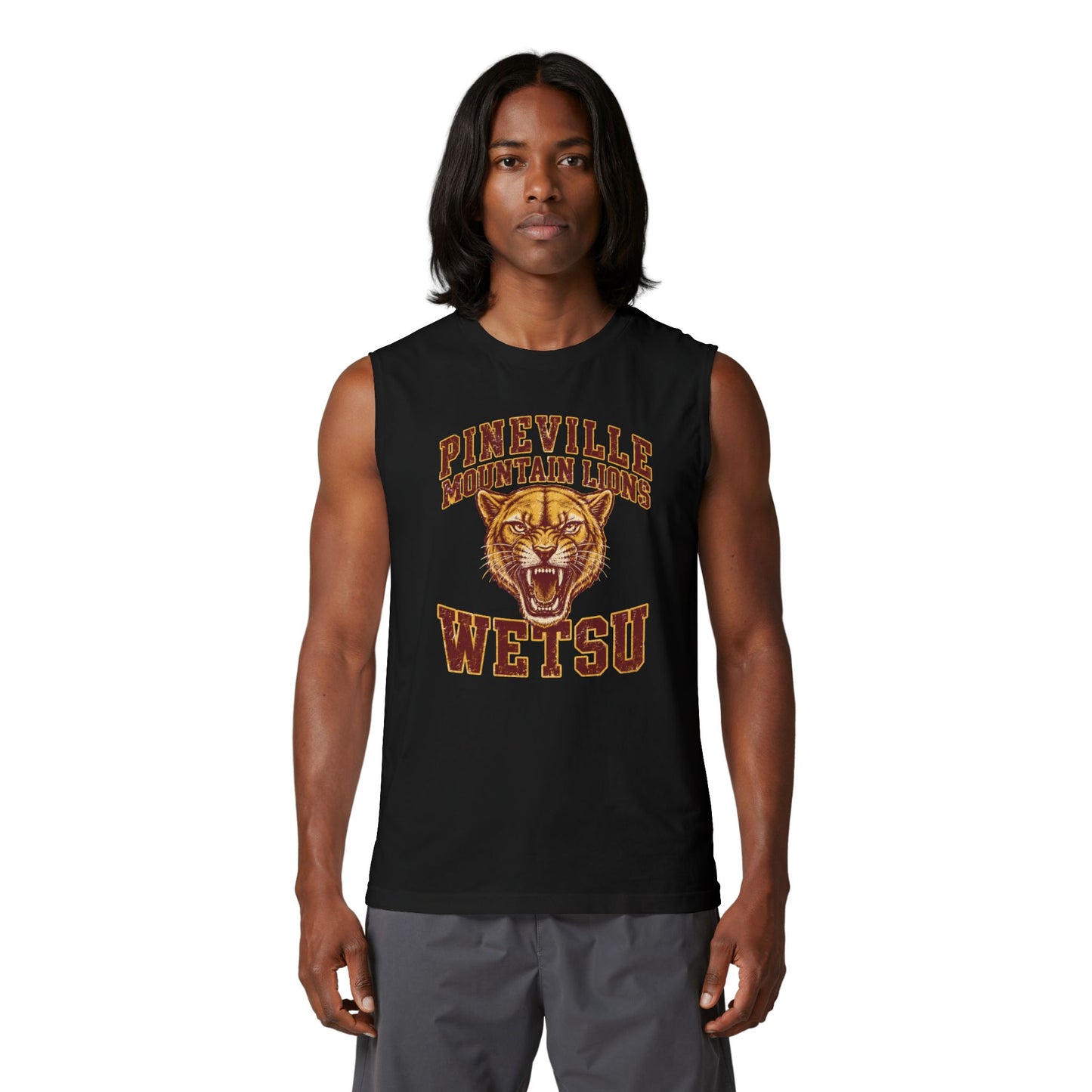 Pineville Lions WETSU Player Muscle Tank