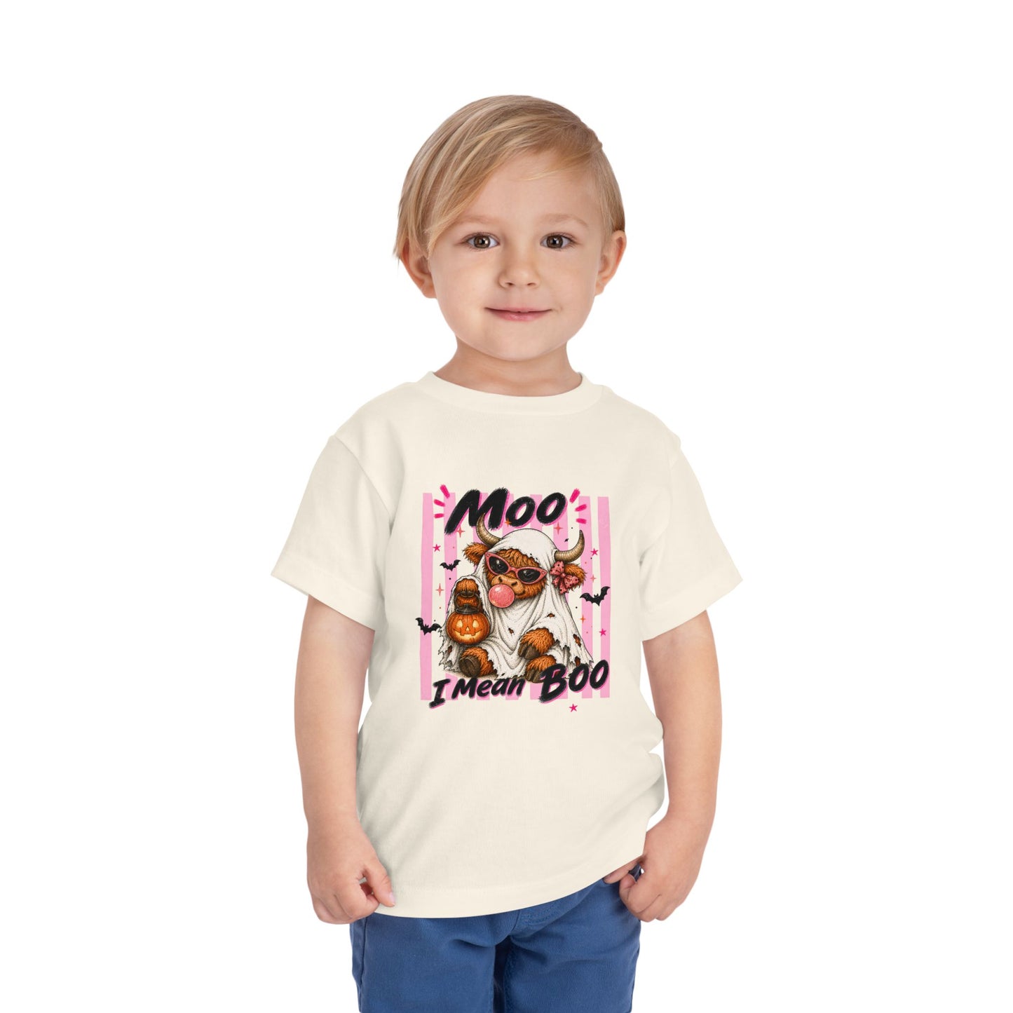 Moo, I Mean Boo | Toddler Tee