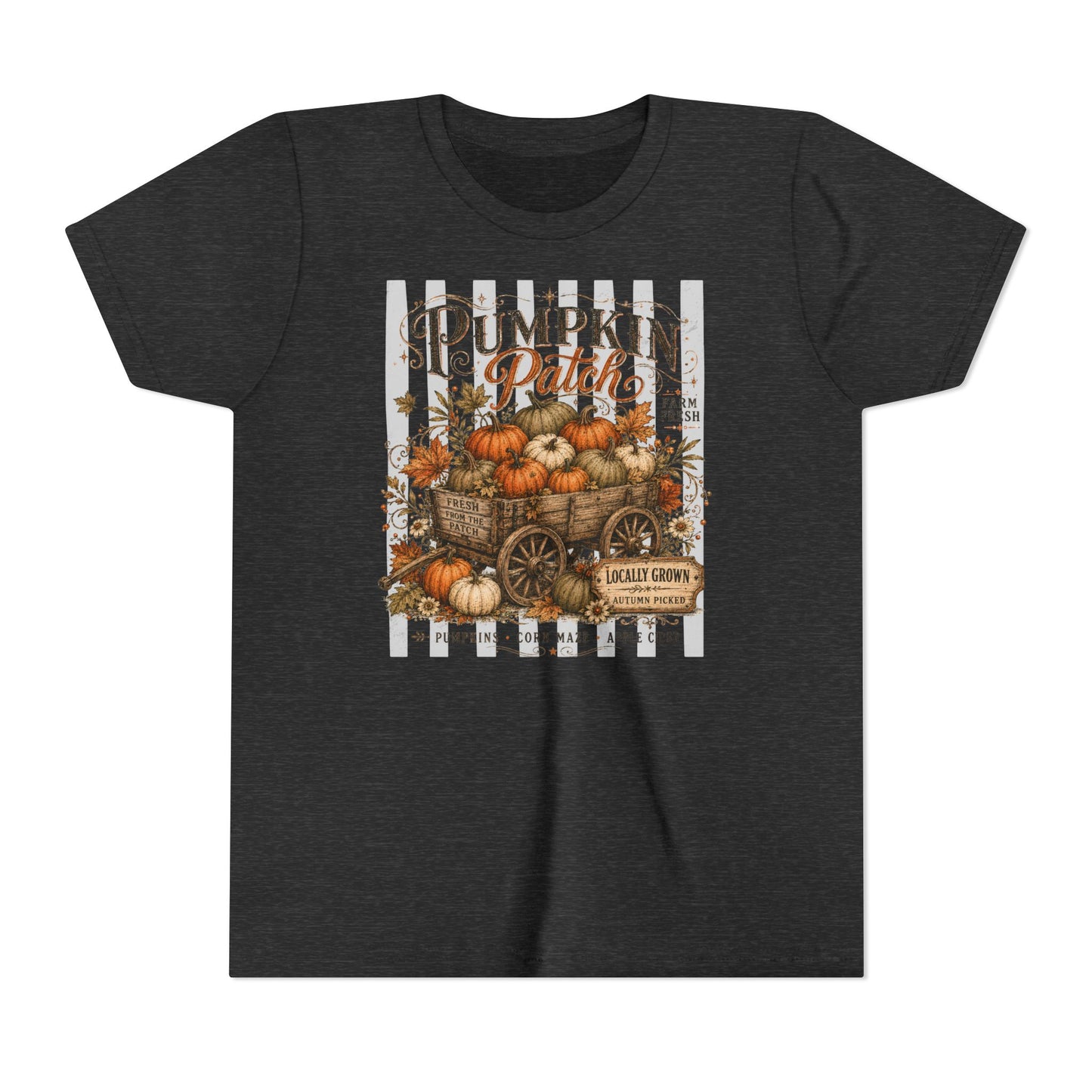 Pumpkin Patch Wagon | Youth Tee