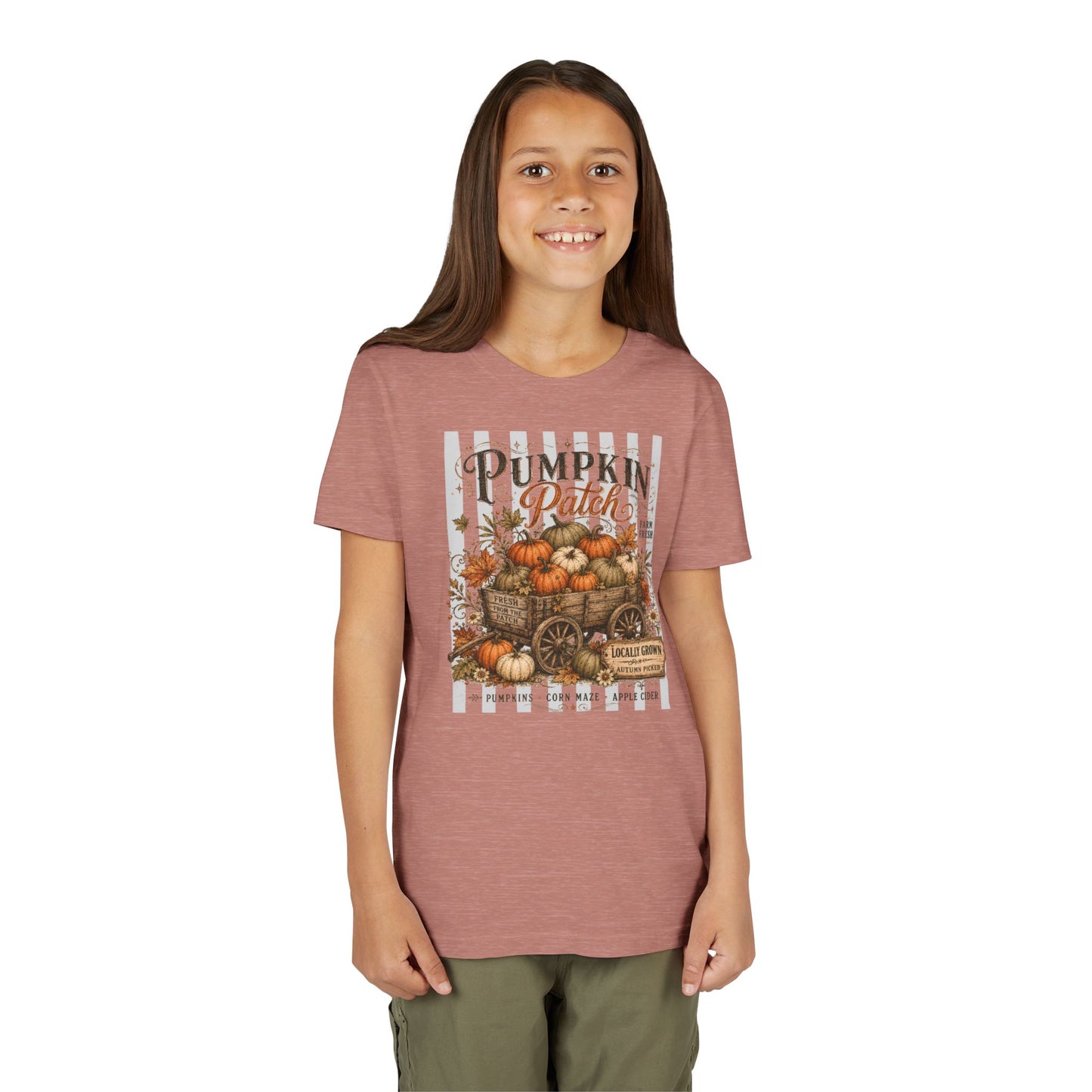 Pumpkin Patch Wagon | Youth Tee