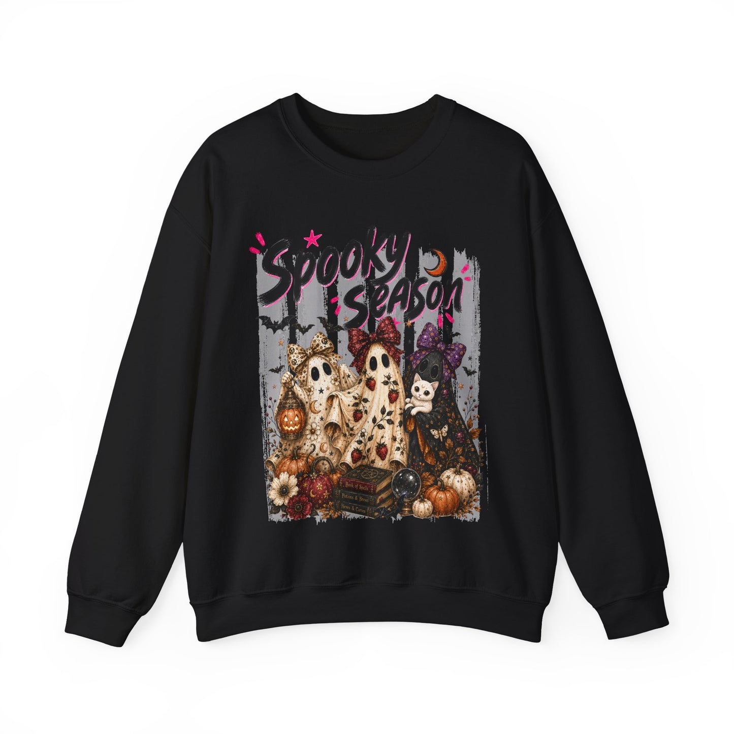 Spooky Season Ghost Group | Crewneck Sweatshirt