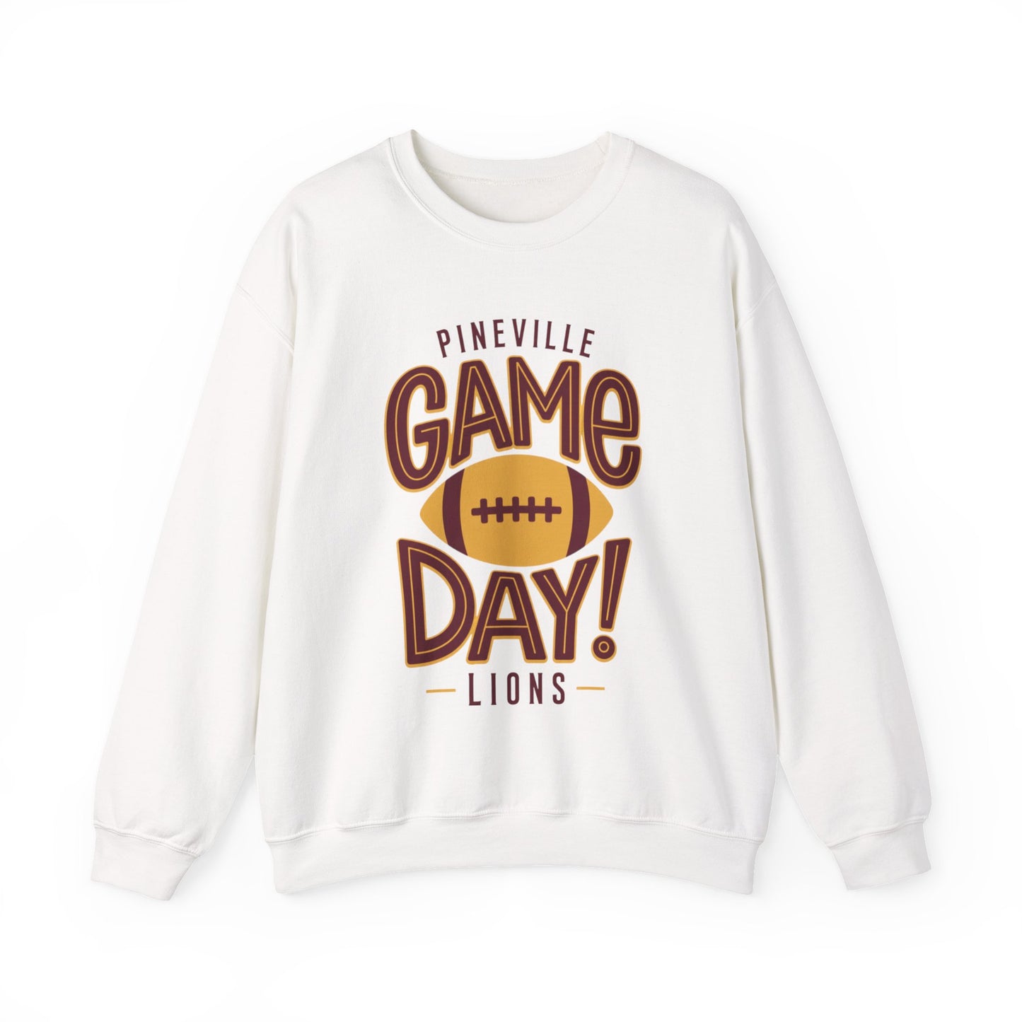 Pineville Lions Game Day Crewneck Sweatshirt