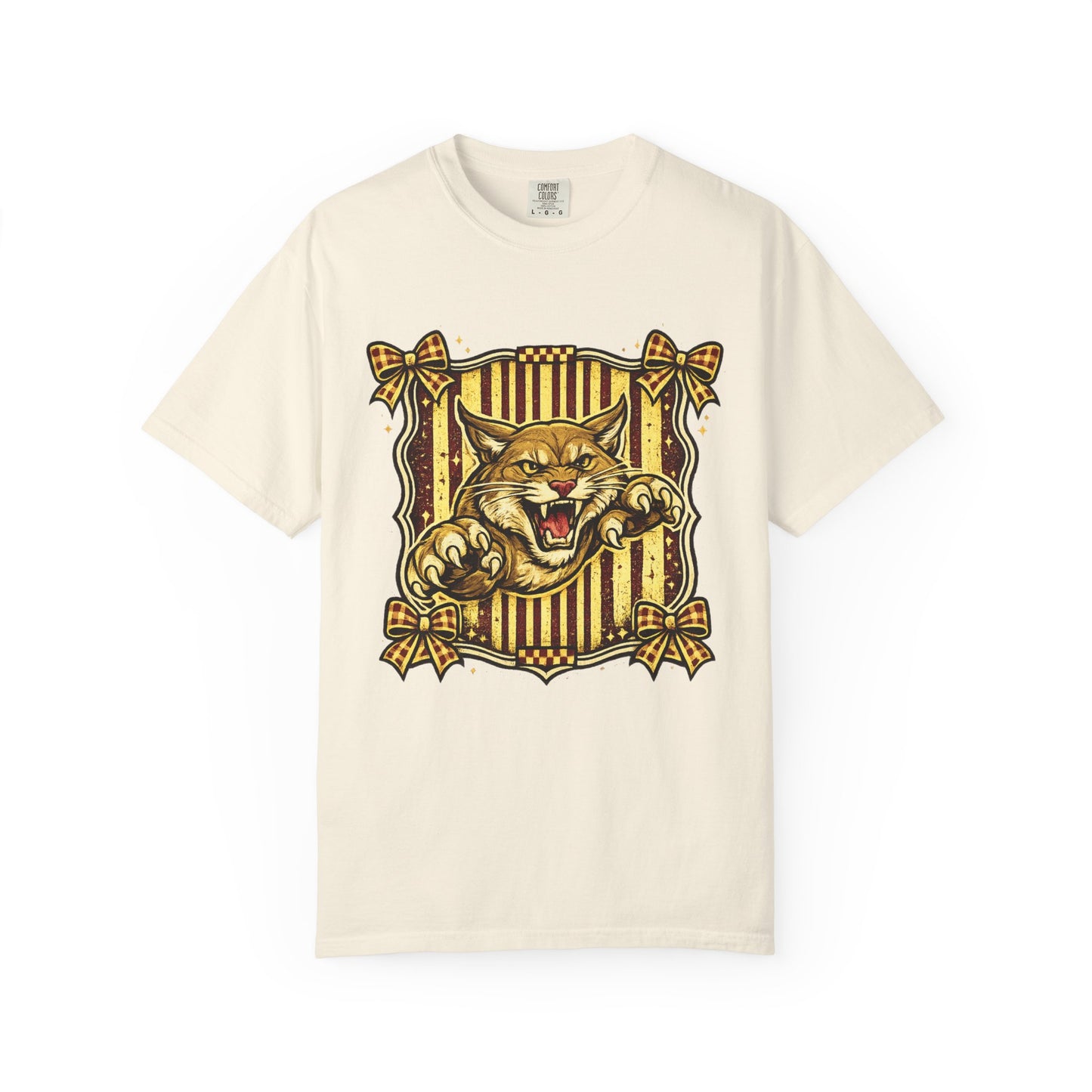 Pineville Mountain Lions Mascot Comfort Colors® Tee