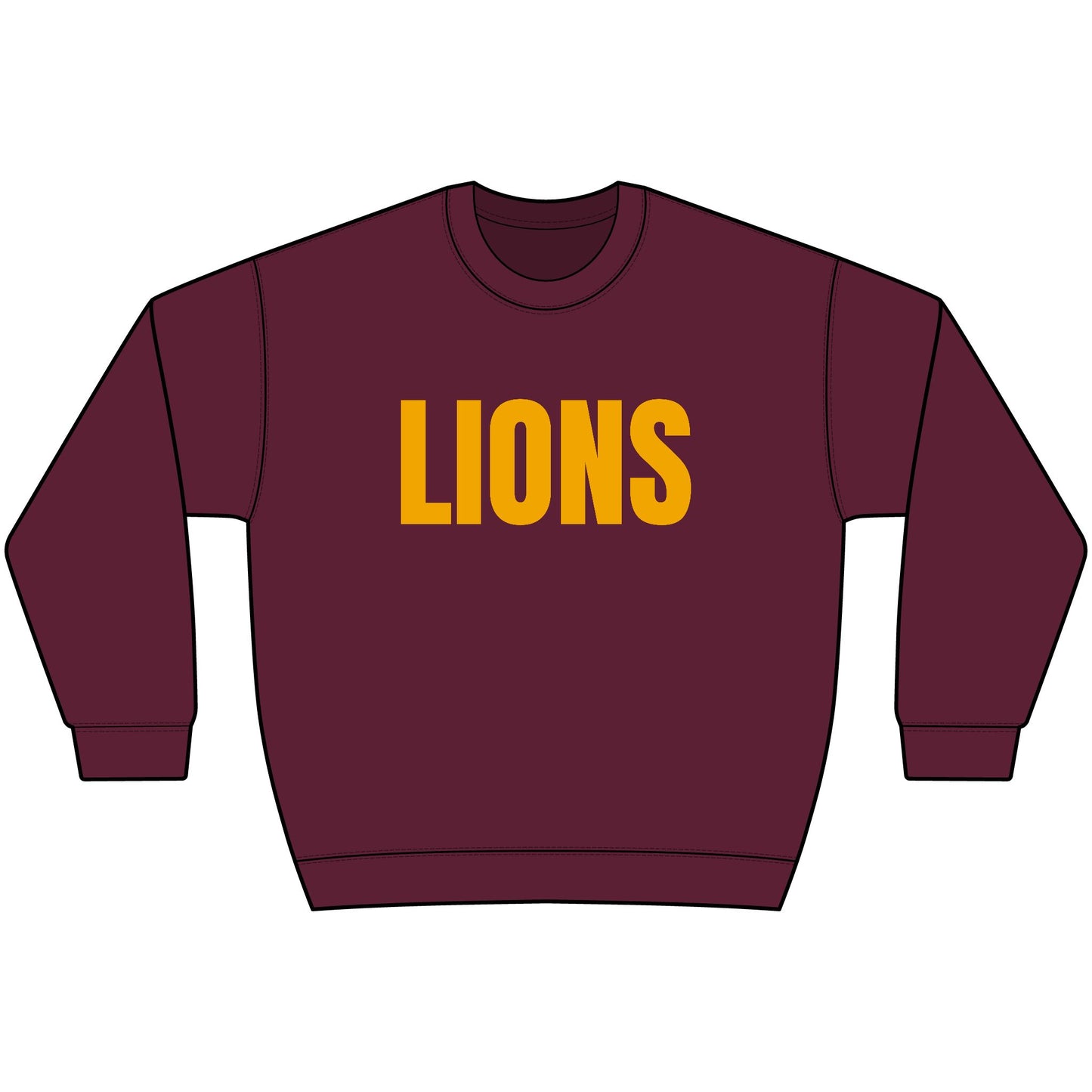 The Signature Lions Puff Crewneck