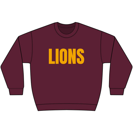 The Signature Lions Puff Crewneck