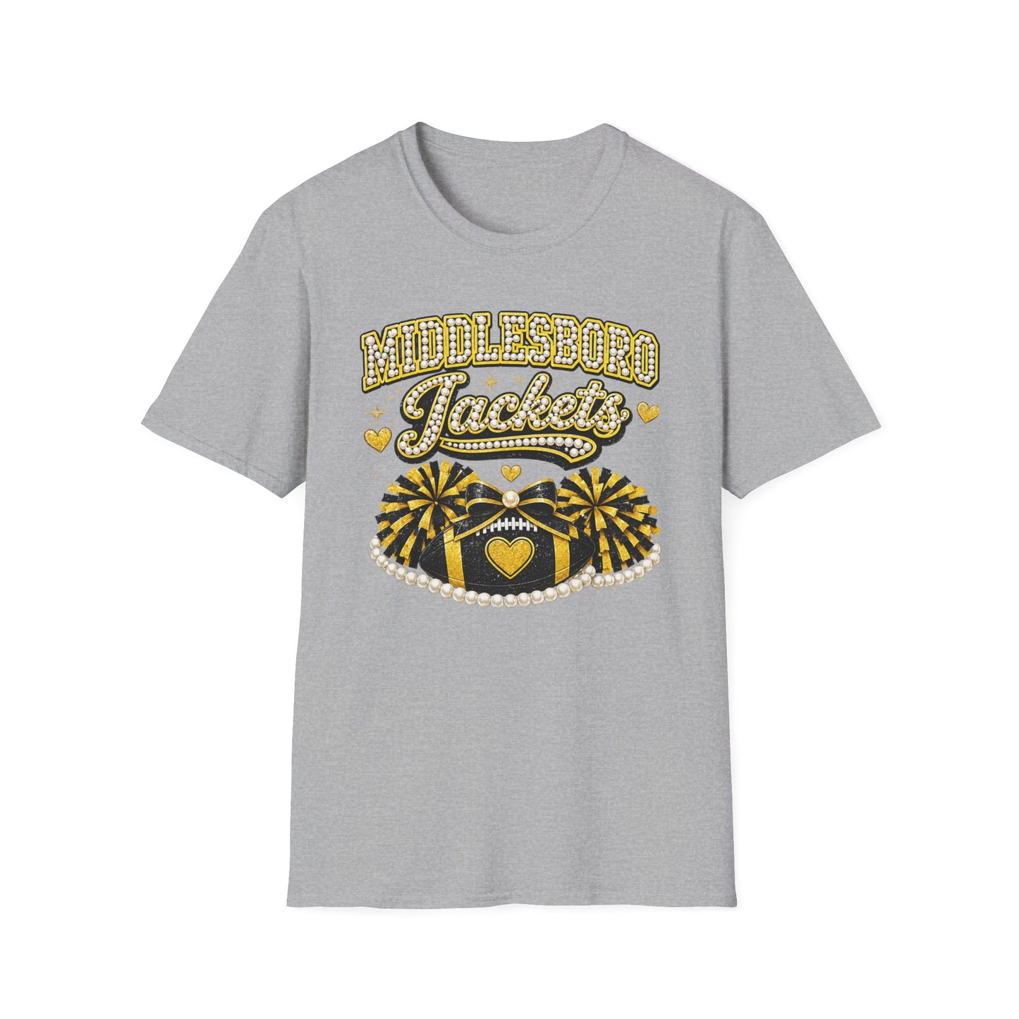Middlesboro Jackets Glam Game Day Gildan Tee