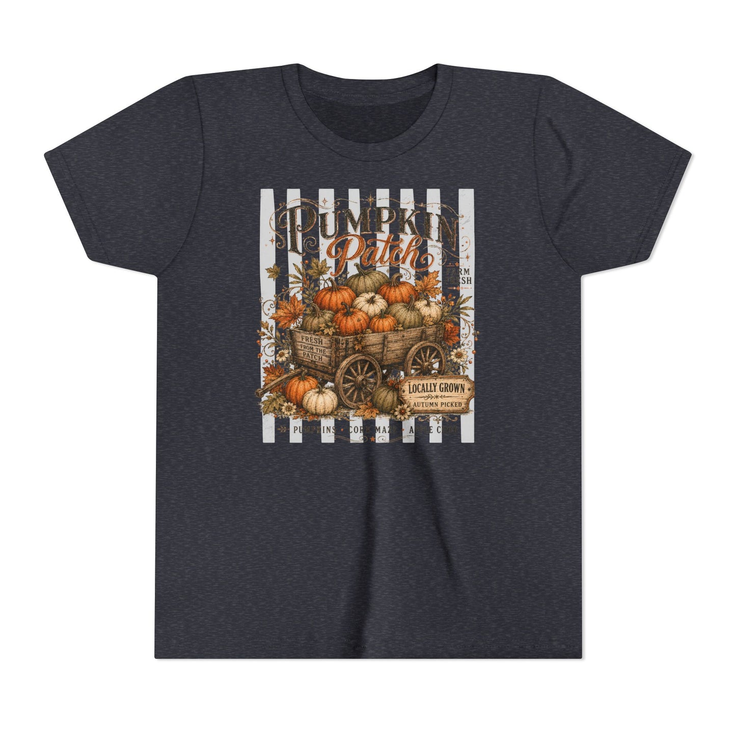 Pumpkin Patch Wagon | Youth Tee