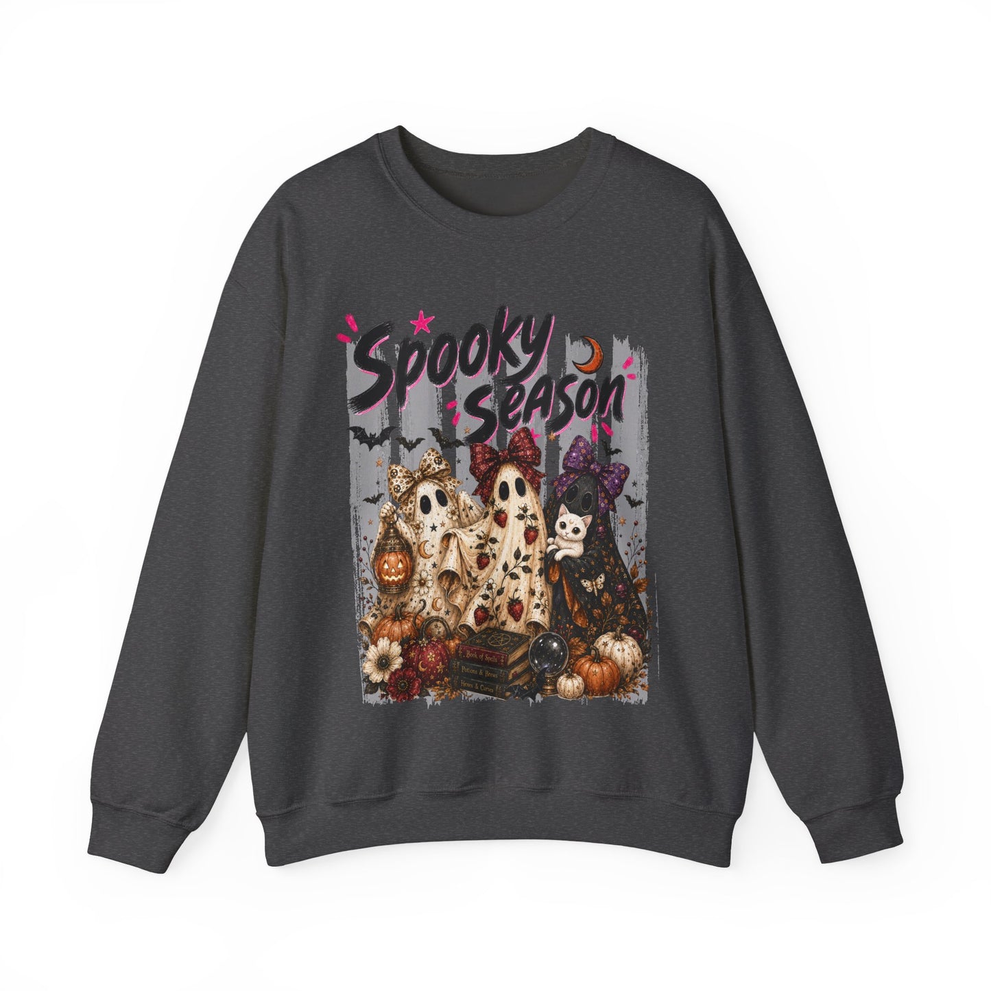 Spooky Season Ghost Group | Crewneck Sweatshirt