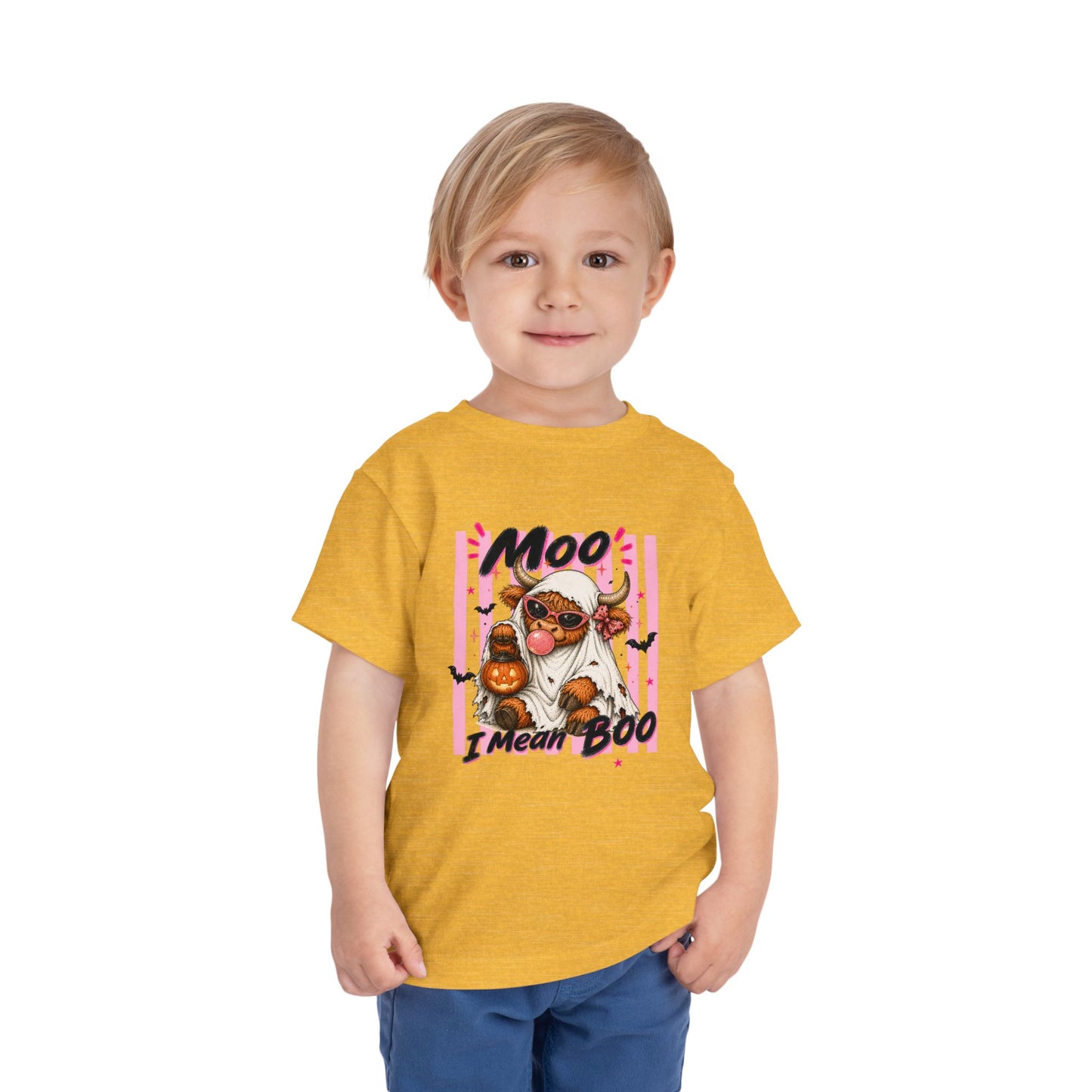 Moo, I Mean Boo | Toddler Tee