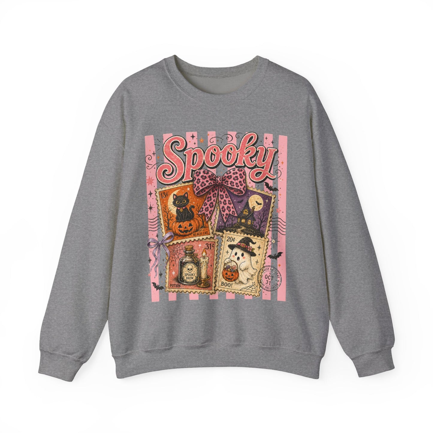 Spooky Collage | Crewneck Sweatshirt